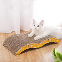 Juguete Para Gatos Placa De Afilado De Uñas De Cartón Corrugado Resistentes Al Desgaste Para Sofá Almohada Y Cama De Gatos - details 0