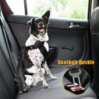 Cinturón De Seguridad Ajustable Para Mascotas 3-en-1 Correa De Seguridad Para Vehículo Nylon Reflectante Accesorios Para Perros Y Gatos - details 8