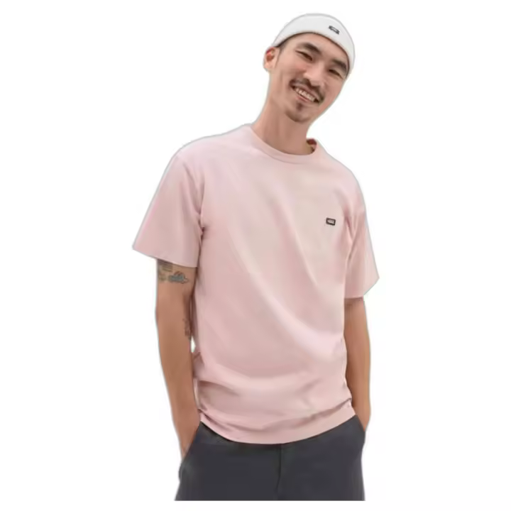 Camiseta de Manga Corta Vans  para hombre en color rosa - 1
