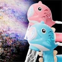 Pistola De Burbujas Automática Con 10 Agujeros Para Niños Juguete De Exterior No Requiere Pilas Ni Agua Específico Para Edad 3-6 Años Material ABS Unisex - details 0