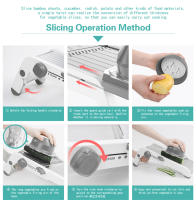 LMETJMA Slicercito De Verduras Ultra Afilado Corte De Alimentos Ajustable Espesor Diferente KC0450 Herramienta De Cocina - details 7
