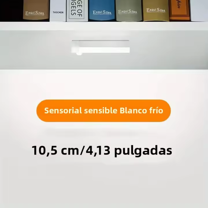Luz Nocturna Para Dormitorio Con Sensor De Movimiento USB Para Iluminación De Armario Y Gabinete De Cocina Luz De Pared Rectangular Recargable LED - 1