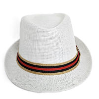 Kebedo Moda Sombrero Fedora Estilo Trilby de Panamá, Complemento de verano ala corta para Hombre Mujer ir a playa Sol y Arena - details 8