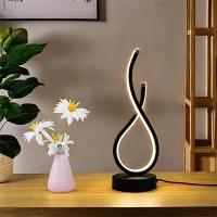 Lámpara De Noche LED Creativa En Espiral 3 Colores Dimmerable USB Para Mesa De Trabajo Dormitorio Sala De Estar Decoración - details 7
