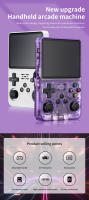 Retro Handheld Video Game Console Linux System 3.5 Inch IPS Screen Handheld Video Player 64GB 128G Games - details 0