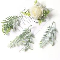 10Pcs Decoraciones De Hojas Artificiales Para Bodas Fiestas Hogar DIY Embalaje De Caja De Dulces Guirnalda Navidad Floristería - details 9