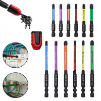 Juego De 4 Piezas De Destornilladores Cruzados Con Agujeros Especiales FPH FPZ De 65mm/110mm Para Interruptores Y Enchufes Herramienta Eléctrica Con Anillo Magnético - details 4
