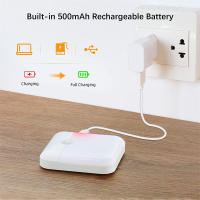 Luz De Noche Con Sensor De Movimiento Recargable Por Tipo-C Luz De Pared LED Sin Cable Para Armarios Cocinas Dormitorios Garage - details 7