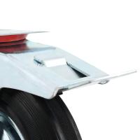 vidaXL Ruedas giratorias con frenos dobles 4 unidades 200 mm - details 4