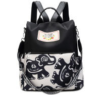 Mochila De Oxford Para Mujer De Alta Calidad Antirrobo Gran Capacidad Para Viajes Y Escuela Mochila De Cuero Sintético Con Cierre De Cremallera - details 7