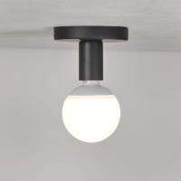 Base De Lámpara E27 Negra/Blanca Moderna Nórdica Retro De Hierro Decorativa Para Sala De Estar Dormitorio Baño Soporte Para Lámpara De Techo Y Pared - details 2