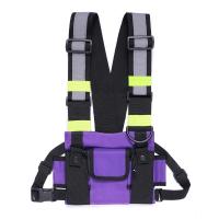 Rig De Pecho Exterior Bolsa De Almacenamiento Para Radio De Dos Maneras Accesorios De Caza Funda De Cinturón EDC Porta Walkie Talkie Bolsa De Mochila De Nylon - details 16