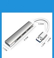 USB a 4 Salida USB 3.0 HUB,Ladron USB 3.0 Alta Velocidad 5 Gbps, Multipuerto USB 3.0 para PC Plug & Play, Concentrador de Puerto USB 3.0 a Varios Salidas USB 2.0 1.1 para Mac OS Windows Play HDD - details 0