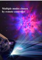 Proyector De Estrellas Astronáutico Luz Nocturna Galaxia Neblina Celeste LED Para Decoración De Habitación Infantil Con Timer - details 4