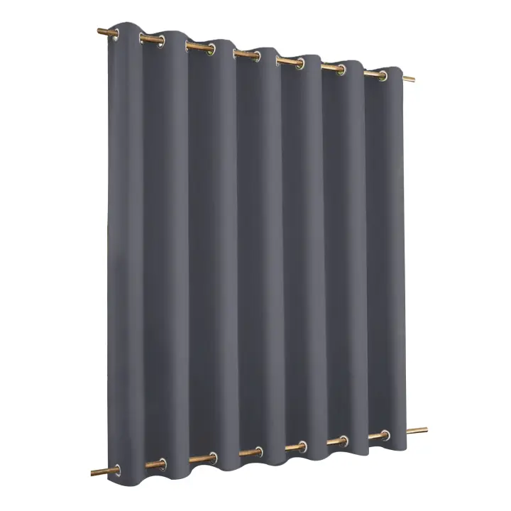 Cortinas Extra Grandes Impermeables Y Windproof Para Exterior With Ojales En La Cima Y Pie Patio - 1