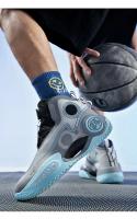 Nuevos Zapatos De Baloncesto Para Hombres 2024 Deportivos Transpirables Zapatillas De Atletismo Para Mujeres Entrenamiento Con Cordones Microfibra CANVAS Suela EVA Tamaño Medium - details 29