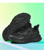 Zapatos De Correr Para Hombre Ligeros Cómodos Transpirables Moda Absorbentes De Choque Suela EVA Talla True Ankle above Microfibra Algodón Encierre De Pieza - details 5