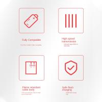 Cable De Carga Rápida USB Tipo C 8A Para Oneplus 80W SUPERVOOC 2.0 Compatible Con Oneplus 11 11R 10R Nord 3 CE3 N30 2T 10 pro Ace 2 2V Material PVC - details 4