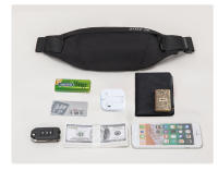 Bolsa De Cintura HcanKcan Para Hombres Y Mujeres Impermeable Con Cierre YKK Bolsa Transversal Táctica De Viaje Casual - details 8