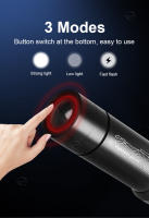 Linterna Profunda 8000LM Super Potente IPX8 Profesional Para Natación Y Pesca Luz LED Ajustable Impermeable 18650 Con Zoom - details 7