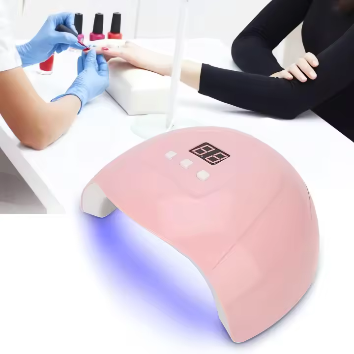 Euroxanty-lámpara De Uñas LED UV 54W | Secador De Uñas Profesional | Luz De Esmalte De Gel | Secador De LED De Gel De Curado De Uñas USB - 1