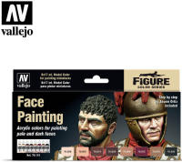 ACRYLICOS VALLEJO - CONJUNTO DE PINTURAS PARA ROSTROS DE MINIATURAS - VALLEJO 70119 - details 2