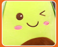 Muñeco De Peluche De Aguacate De 30 Cm Juguete Suave En Forma De Fruta Cojín Decorativo Para Niñas Adultos Regalo De Cumpleaños - details 6
