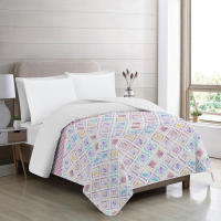 Vivid Torral by Rutes  - Colcha Bouti Verano Corleone Estampada Reversible (No Incluye Fundas De Cojines) Poliéster, Fresquita, Transpirable, Diseño, Primavera, Verano - details 0