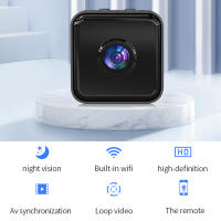Cámara De Seguridad Inteligente 1080P Para El Hogar Con Visión Nocturna Y Soporte De Almacenamiento 4-64GB Mini Webcam Multifuncional - details 3