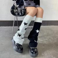 Pareja De Calcetines De Estilo Harajuku Para Mujer Con Elementos De Esqueleto Y Diseño Slim De La Subcultura Lolita Y2K Para Otoño E Invierno - details 1