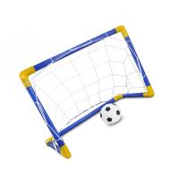 Juego De Meta De Fútbol Plegable Para Niños En Casa Y Exteriores Set De Portería Y Red Mini Pump De Deportes Regalo De Cumpleaños Para Niños - details 2