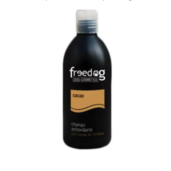 Freedog Cosmetics Champú Shampoo antioxidante cacao intensificar baño perro color marron chocolate - 1