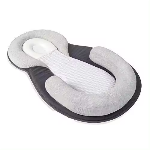 Asiento de cama en el suelo Funda suave y cómoda hecha de espuma viscoelástica, Comodidad portátil mejorada Soporte ergonómico ajustable - 1