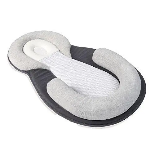 Asiento de cama en el suelo Funda suave y cómoda hecha de espuma viscoelástica, Comodidad portátil mejorada Soporte ergonómico ajustable - 1
