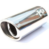 Tubo De Modificación De Escape De Coche En Acero Inoxidable Cromado Para Cola De Escape Directa Pieza Individual - details 8
