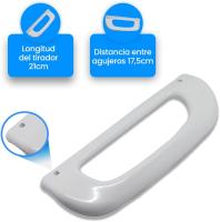Anakel Home 00483078 Tirador Frigorífico Balay Bosch 21cm Distancia entre Agujeros 17,5cm - details 1