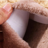 Chinelos De Invierno Para Hombres Y Mujeres Pantuflas De Viaje No Específicas De Color Felpa Coral Antideslizantes Suaves Y Cálidas Chinelos De Casa - details 6