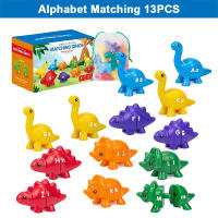 Juego Educativo Montessori De Dinosaurios Con Letras Y Números En Mayúsculas Y Minúsculas Para Niños Color Sorting Aprendizaje Del Alfabeto - details 0