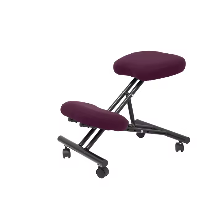Piqueras Y Crespo Silla Ergonómica BALI Morado con Reposarodillas y Ruedas - 1
