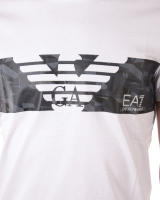 Emporio Armani EA7 Camiseta Algodón Hombre Blanco 3ZPT44PJ30Z 1100 - details 4