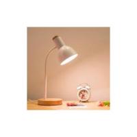 Lámpara de escritorio con protección  ocular estilo nórdico, lámpara de escritorio creativa de estilo simple, luz lectura de dormitorio con base de foco E27, maximo 35W, 4 colores,  - details 1