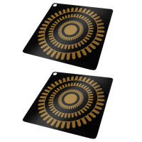 2/4Pcs Tapete De Cocina De Silicona Resistente Al Calor Cubierta Protectora Para Placa De Inducción Matriz Termocromica Protector De Estufa Moderna Ecológica - details 6