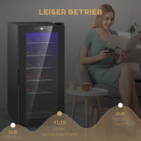 Compresor para 18 botellas, Vera para Bebidas de 50 litros with Puerta de Cristal, 5-18 °, Vera para botellas with Puerta tacthil - details 1