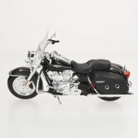 MAISTO - Moto Harley Davidson Road King Classic 2013 FLHRC escala 1:12, réplica oficial con diseño touring clásico, acabados cromados y realistas, ideal para colección, regalo o exposición - details 2