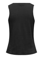 Jdyamy S/L Knot Tank Top Jrs 15322486 Black Jdy - details 1