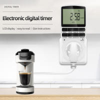 Interruptor De Tiempo Digital Programable Para Electrodomésticos Con Enchufe EU/US/UK/AU Ideal Para Cocina Control De Tiempo Por Día/Hora - details 0