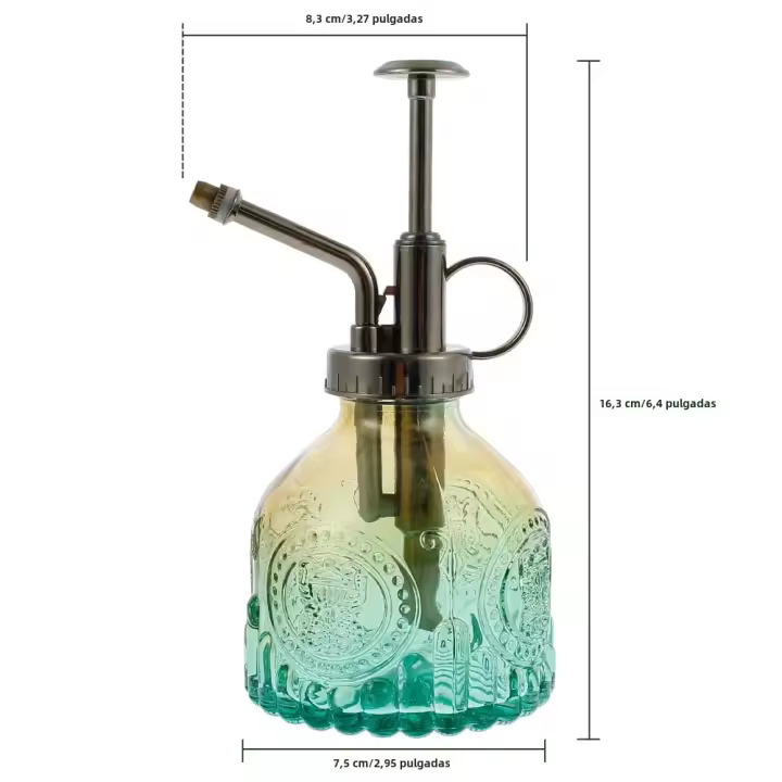 Botella De Rociador De Vidrio Vintage Para Riego De Plantas Y Jardín Sprayer De Flores Irrigación Doméstica Herramientas De Jardinería - 1