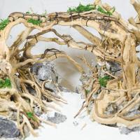 Nueva Decoración De Acuario En Madera Natural Arbolado Y Raíces Para Acuario Pez Decoraciones De Plantas Y Tronco De Árbol Para Decoración De Acuario - details 5