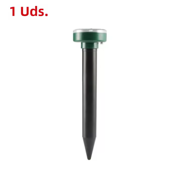 Repelente De Rata Solar Y Ultrasonido 1/2/4PCS Repelente De Serpientes Y Insectos Alta Potencia Vibración IP64 Carga Con El Sol Para Jardín - 1