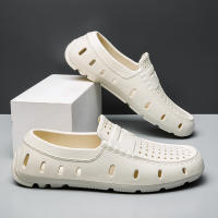 YRZL Sandalias Para Hombre Verano Comodidad Antideslizante Zapatillas De Playa Casuales Zapatos Para Conducir Encuentra Tu Talla - details 0